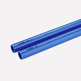 蓝色PVC管